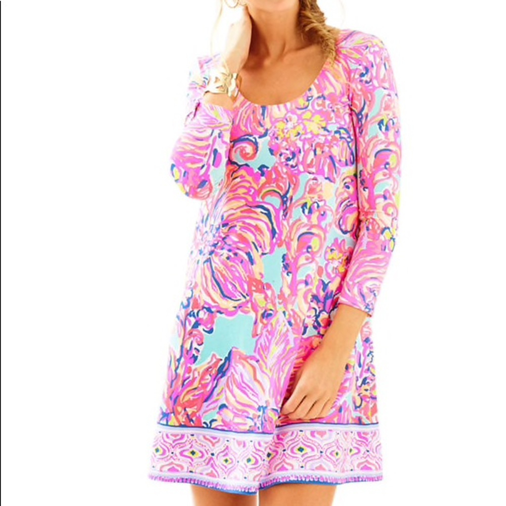 Lily Pulitzer Emma Dress in Serene Blue
